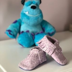 Brand new moccasins flower print